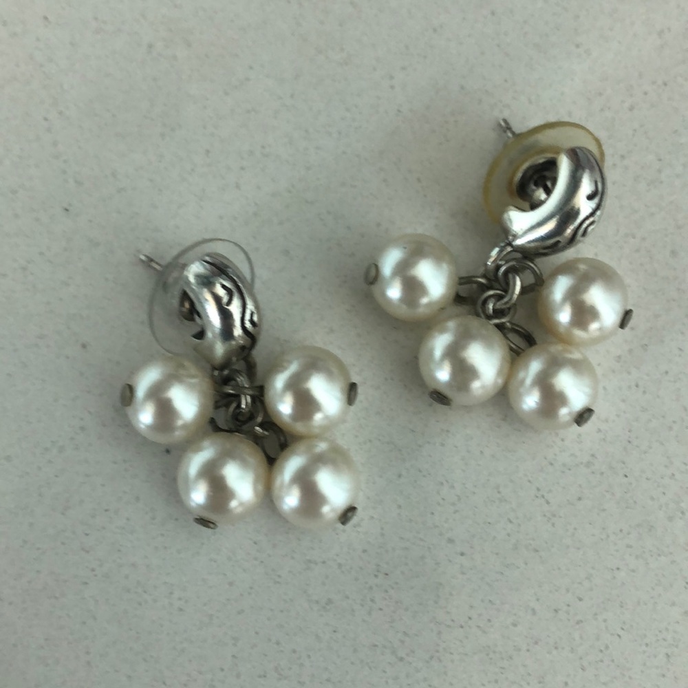Pearl earrings